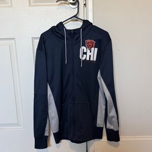 Nike Chicago Bears Zip Up Hoodie